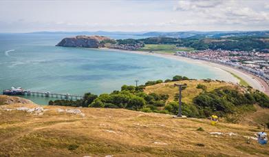 Great Orme | Wales Coast Path looking towards Llandudno