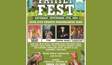 Family Fest at Fonmon Castle poster