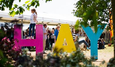 Hay Festival at Hay-on-Wye