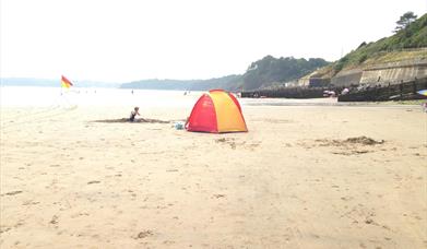 Amroth Beach only 5 mins drive away