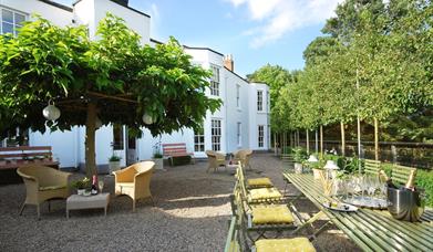 The Hall and outdoor Terrace