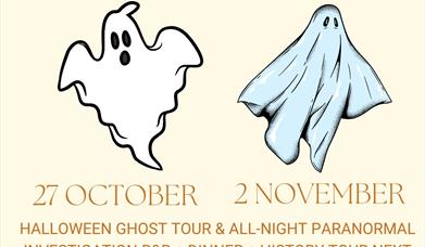 Halloween Ghost Tours at Craig y Nos Castle 2025