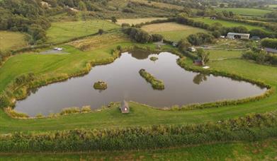 Spring Rock Fishery Mid Wales