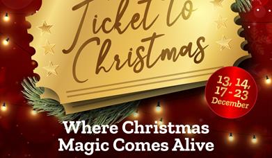 A Ticket to Christmas promotional flyer