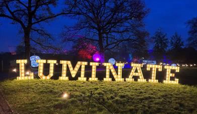 Luminate-Garden of Wales Winter Light Trail 2023