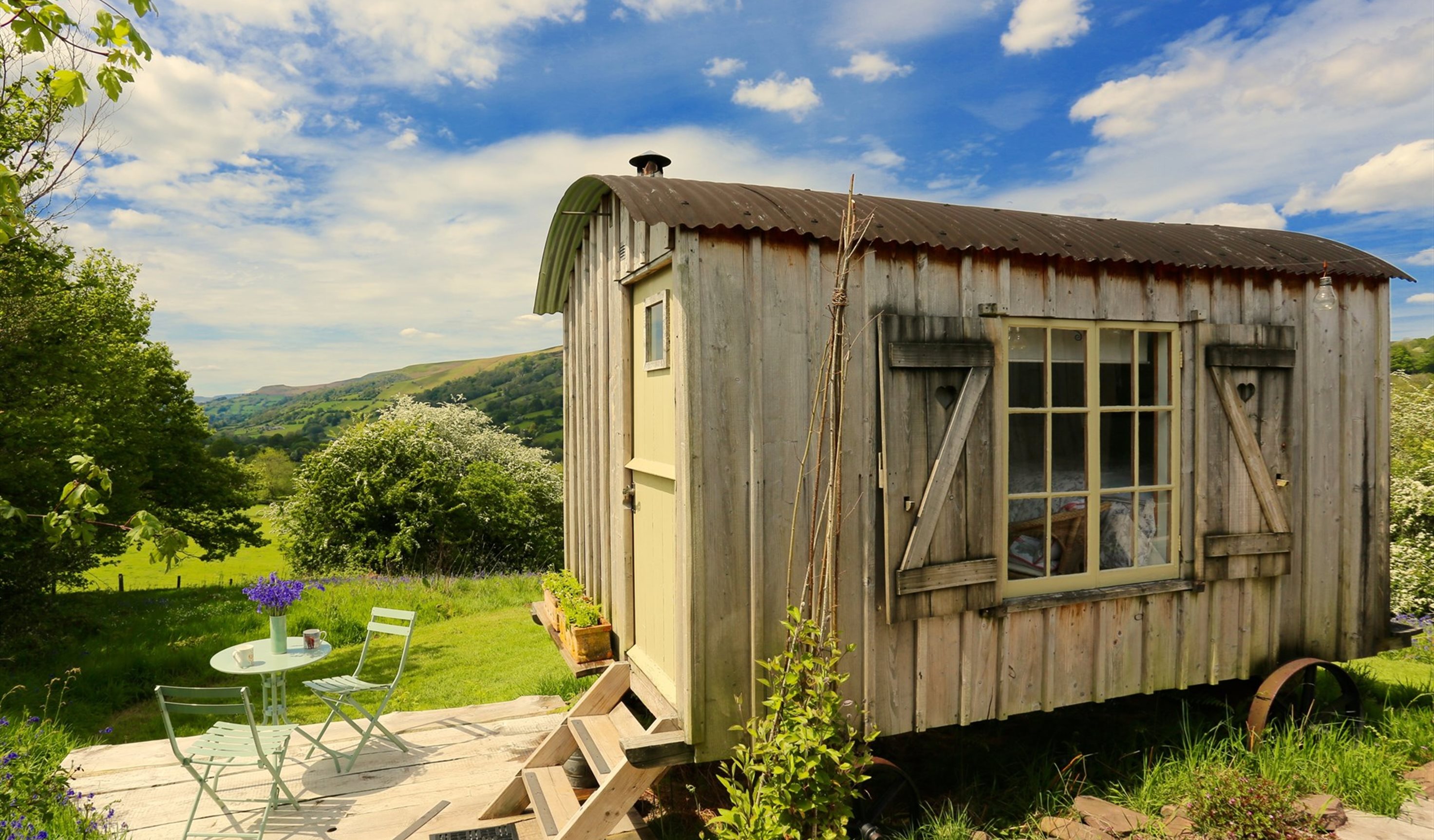 Glamping stays in Wales