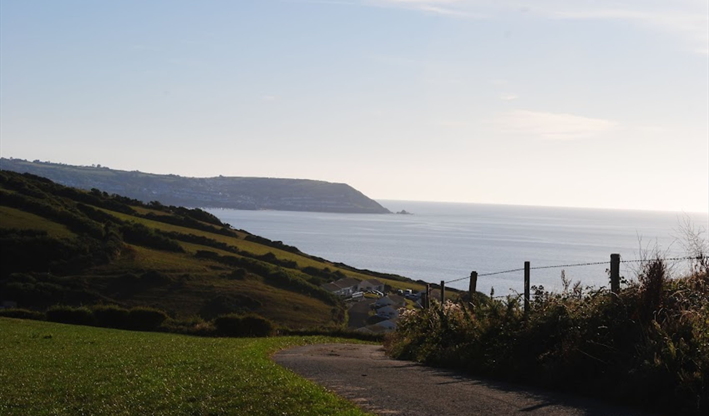 Looking towards New Quay form Aberaeron
