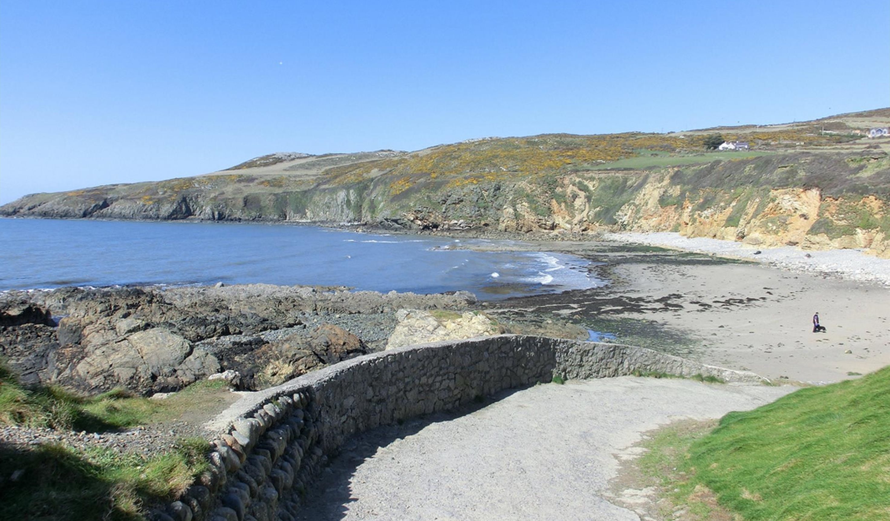 Church Bay (Porth Swtan) Beach