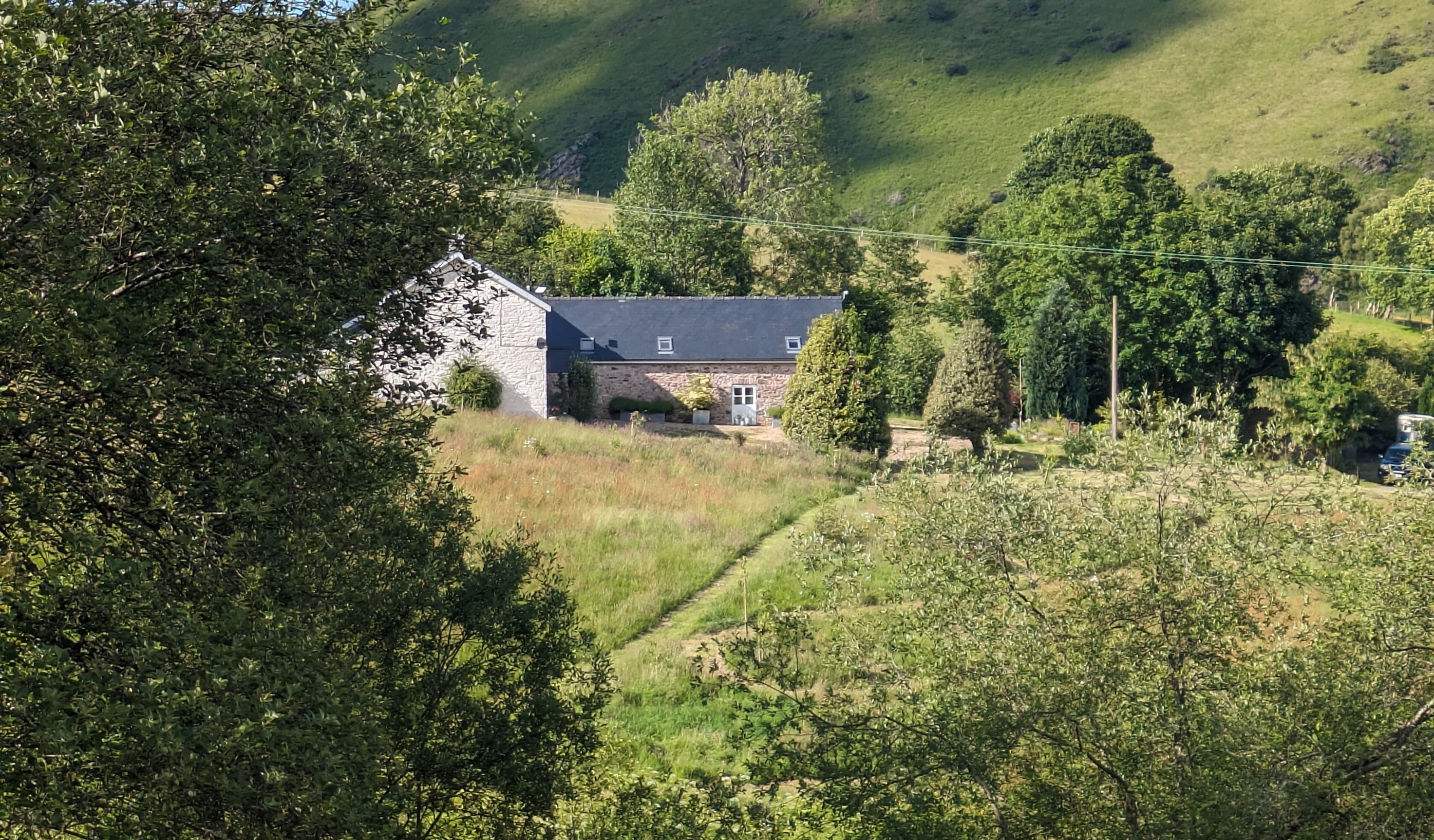 House view from afar