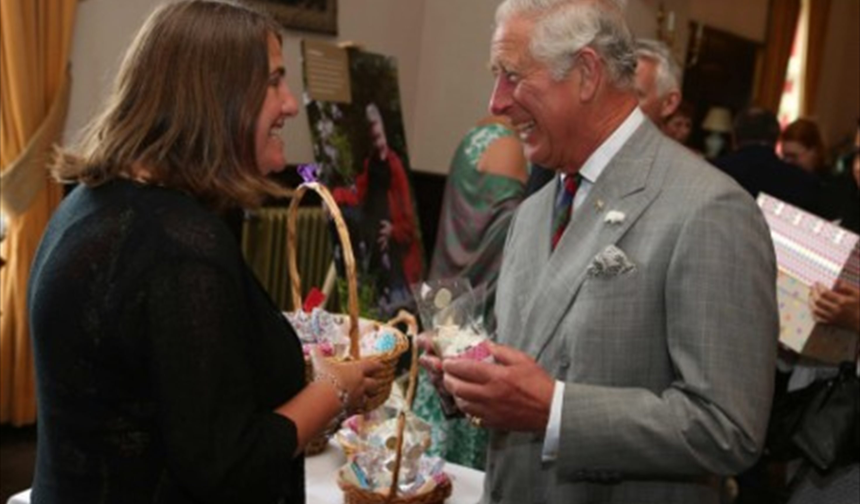 Prince Charles at  Craig y Nos Castle 2016