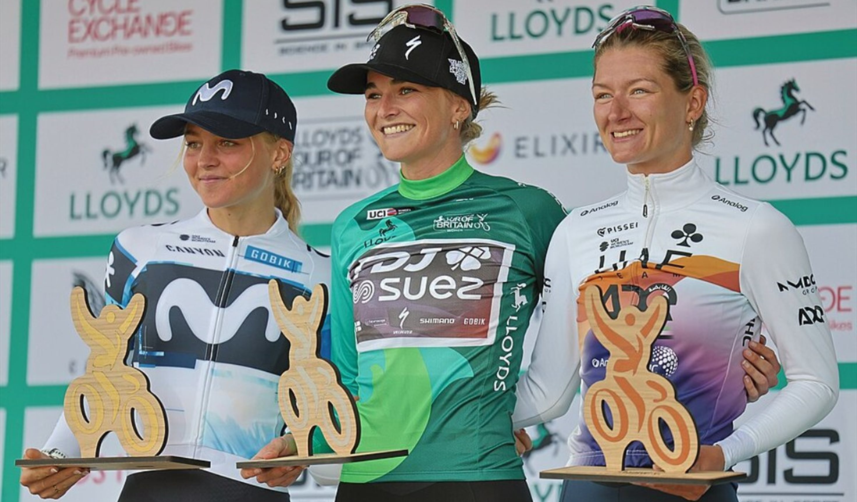 Podium finish Womens Tour of Britain 2025