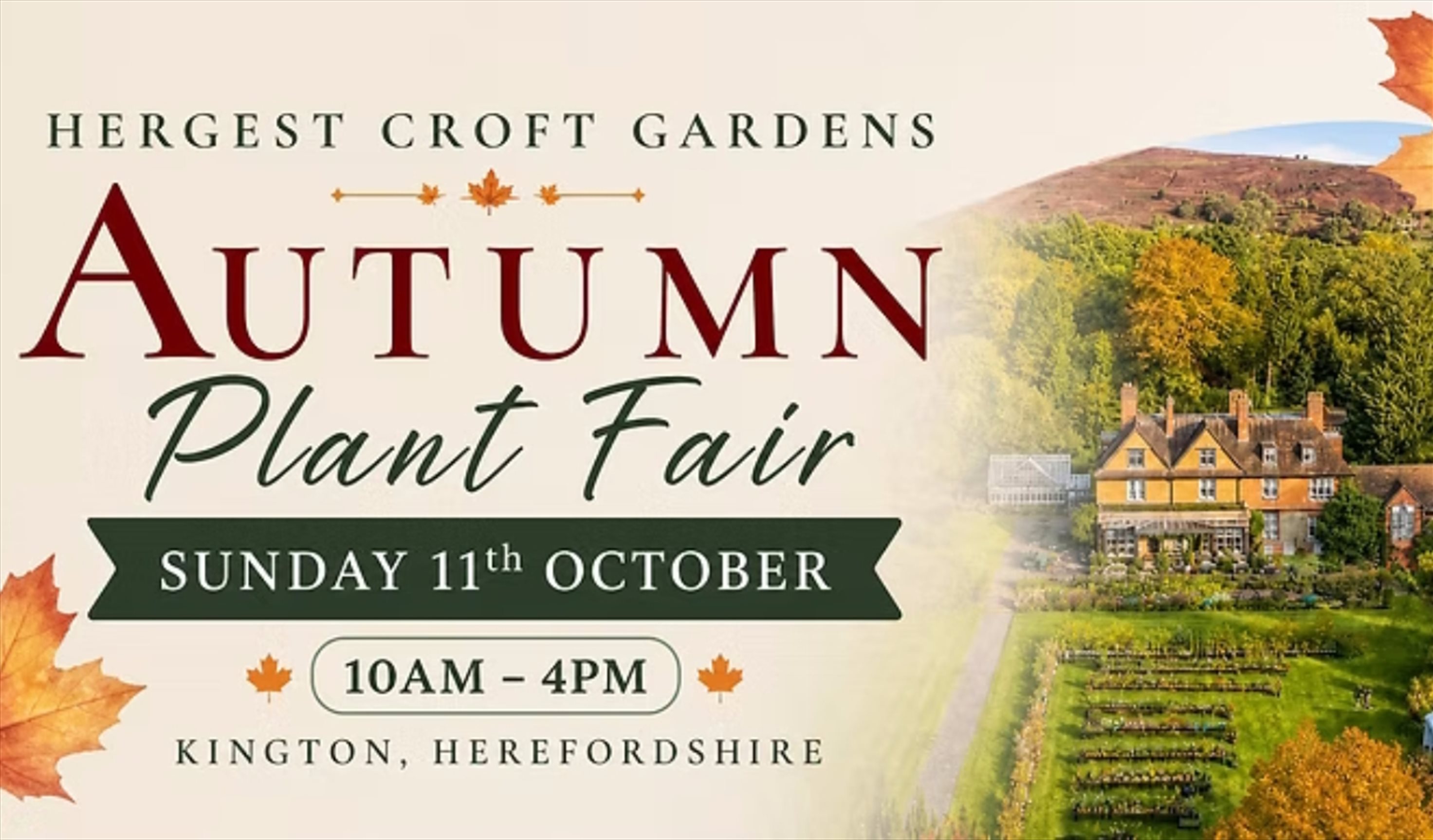 Hergest Croft Gardens Autumn Plant Fair
