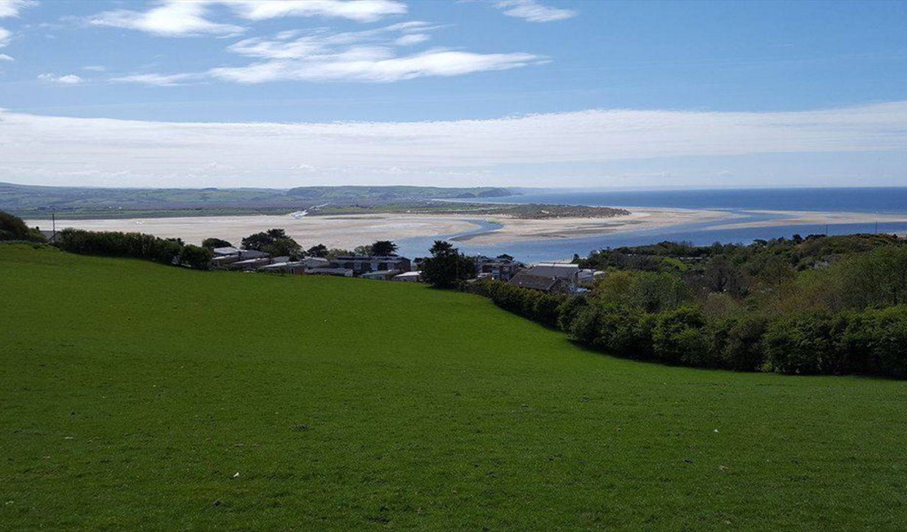 View from Tyddyn Rhys Farm