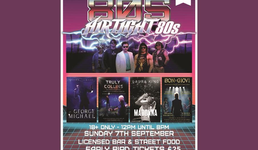 Home by 9 - 80's Festival poster