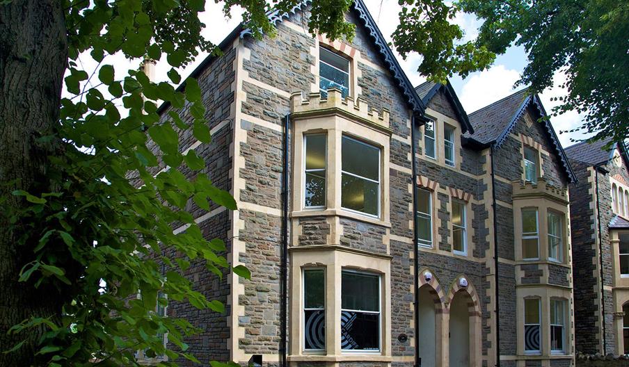 Celtic English Academy's main building in Cardiff, Wales (UK)