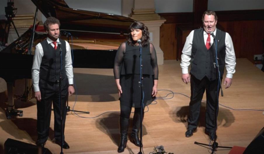 Aled Wyn Davies, Sara Meredydd and Edryd Williams