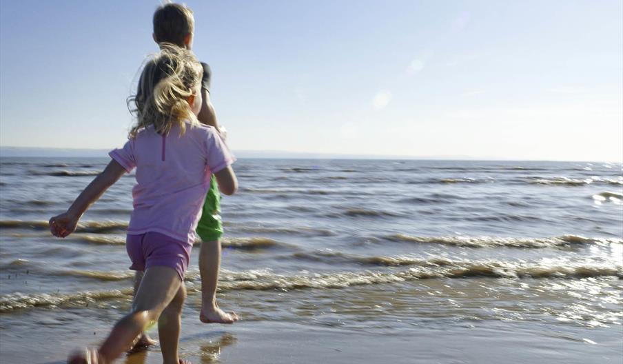 Ogmore is one of the most popular beaches for visitors along the Glamorgan Heritage Coast due to its expansive golden sands and fertile rock pools.