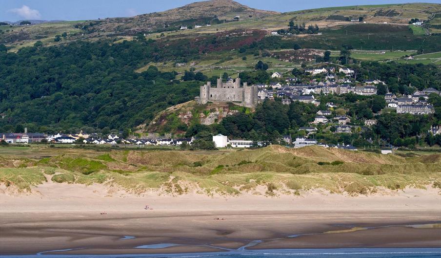 Harlech town & castle