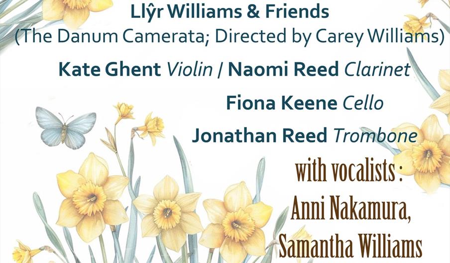 7.15pm Christ Church Bala £10 1st March 2026