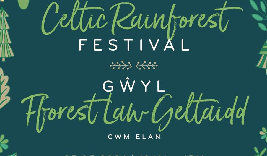 Graphic for the Celtic Rainforest Festival
