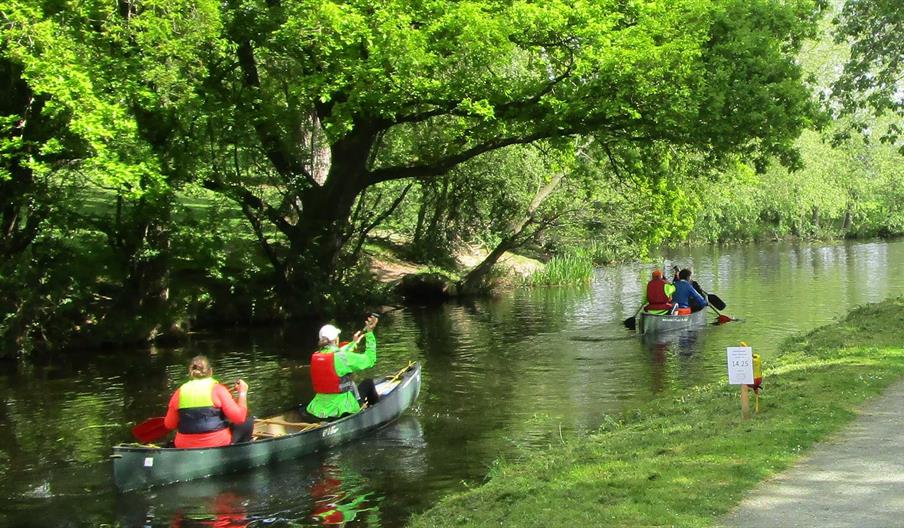 Montgomery Canal Triathlon | Canoeing Section