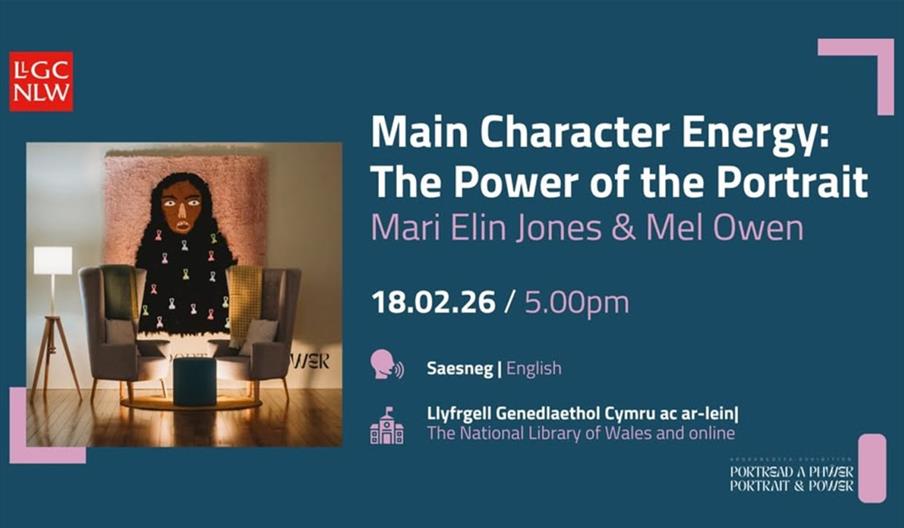 Main Character Energy: The Power of the Portrait Aberystwyth National Library