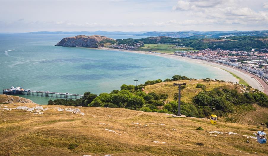 Great Orme | Wales Coast Path looking towards Llandudno