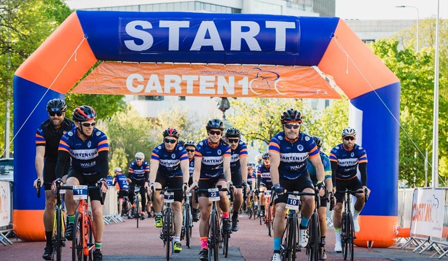 Carten 100 Cardiff to Tenby cycle ride