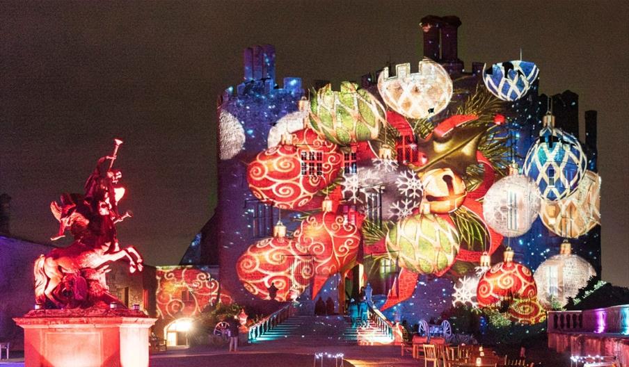 Powis Castle illuminations 2024