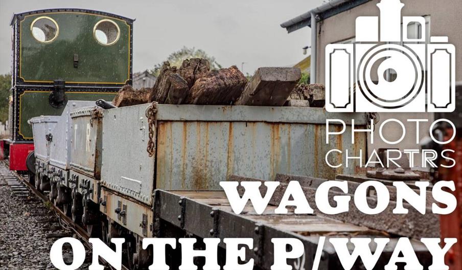 Wagons on the P/Way - Photo CharTRs | Talyllyn Railway