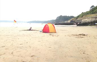 Amroth Beach only 5 mins drive away