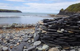 Abereiddy Bay Beach