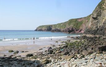 Caerfai Bay Beach