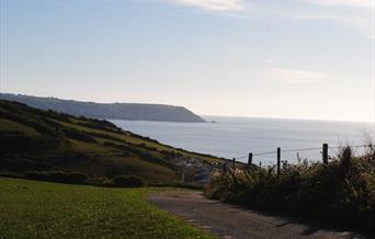 Looking towards New Quay form Aberaeron