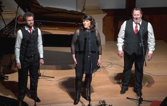 Aled Wyn Davies, Sara Meredydd and Edryd Williams