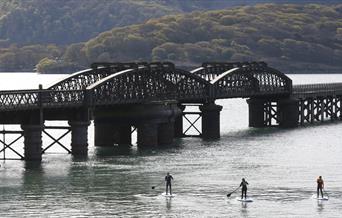 Barmouth Bridge, Mawddach Estuary