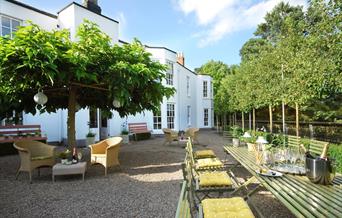 The Hall and outdoor Terrace