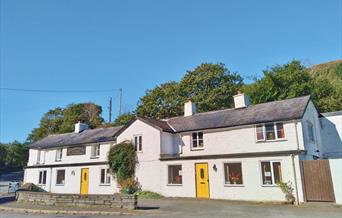 As seen on a sunny day, from the B4405.