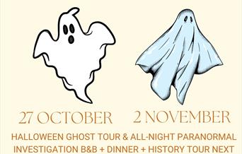 Halloween Ghost Tours at Craig y Nos Castle 2025