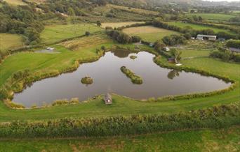 Spring Rock Fishery Mid Wales