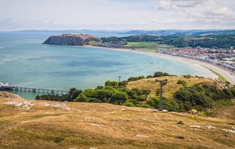 Great Orme | Wales Coast Path looking towards Llandudno