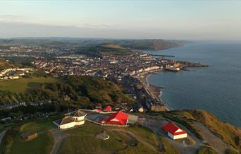 Spectacular views from constitution Hill