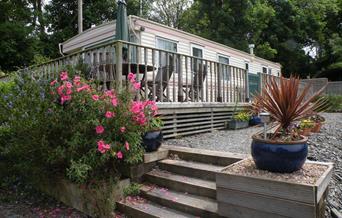 Holiday Caravan at Fedwen Uchaf