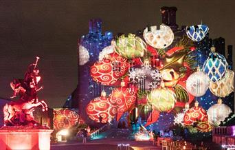 Powis Castle illuminations 2024