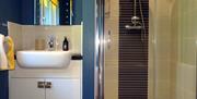 Y Llofft Bathroom with large shower