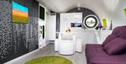 Lets Glamp Retro Luxury Glamping in West Wales - Madonna interior