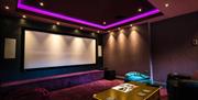 All guests have the exclusive use of our Private Cinema throughout their stay. Featuring state-of-the-art Dolby Atmos surround sound and 4K Projection
