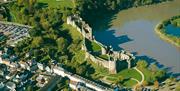 Chepstow Castle on the River Wye