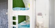 Lets Glamp Retro Luxury Glamping in West Wales - Madonna bunk bed