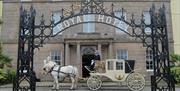 Front Entrance Celtic Hotel Horse and Carriage